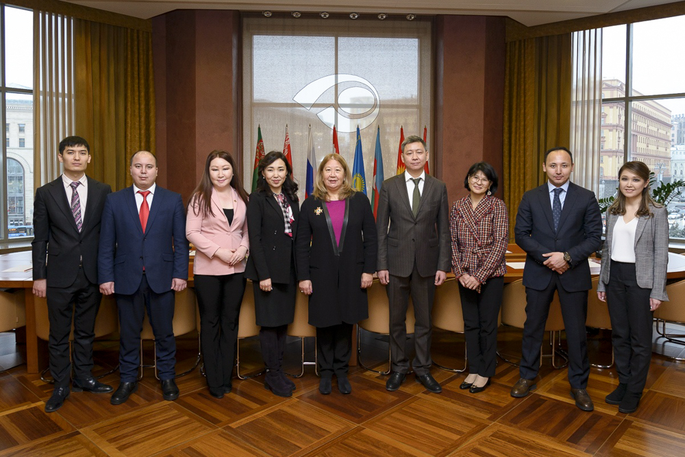 Переговоры с делегацией Казахстана, 12 декабря 2018 года, штаб-квартира ЕАПО