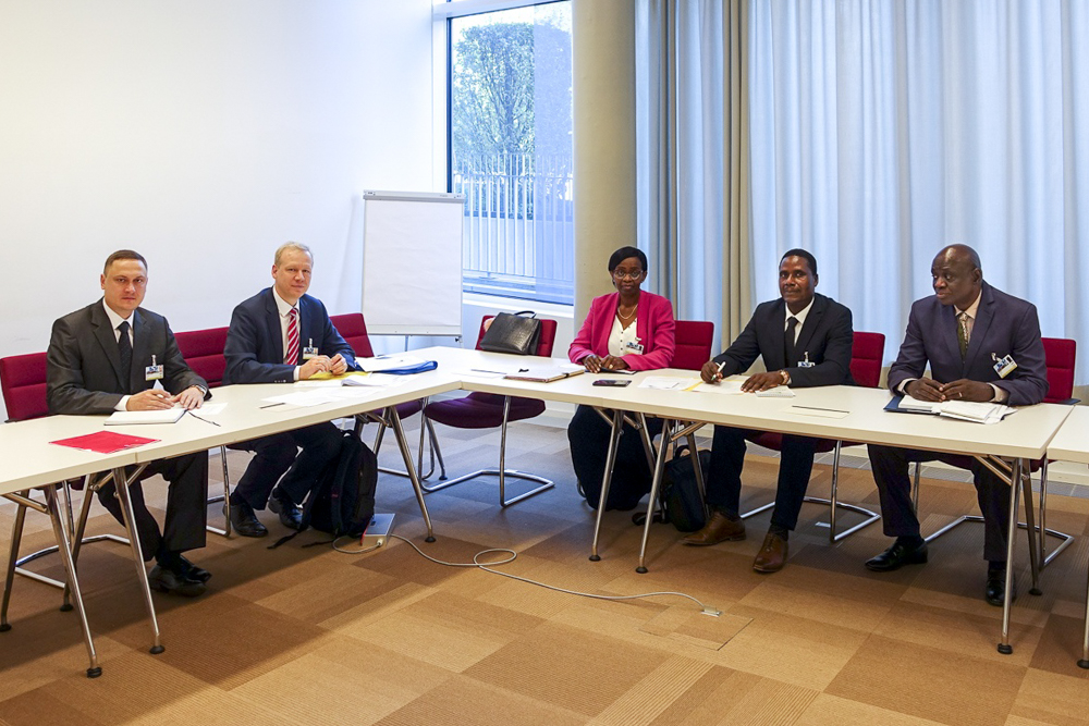 Переговоры о сотрудничестве с OAPI и EUIPO, 27 сентября 2018 года, Женева
