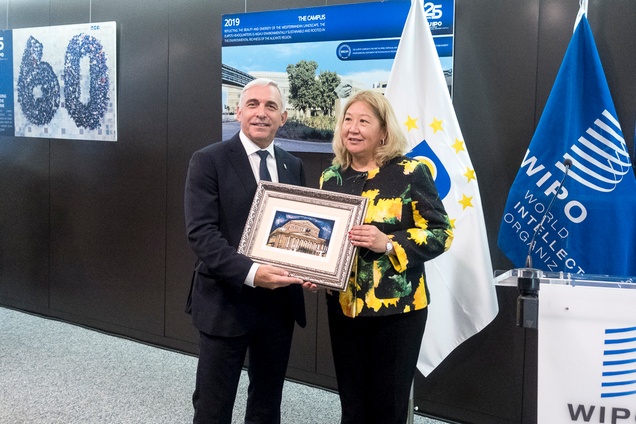 Поздравление EUIPO с юбилеем, 1 октября 2019 г., г. Женева