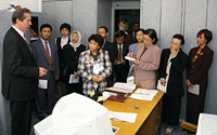 Visit of The Official Delegation
 of the ASEAN