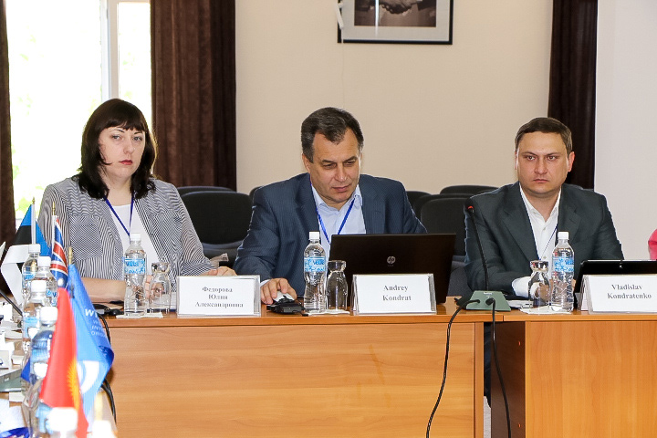 Eurasian Patent Office delegates in a regional seminar session, Kyrgyz Republic, 4-5 July 2017