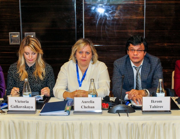 Eurasian Patent Office delegates in a regional seminar session, Baku, 28-29 November 2017