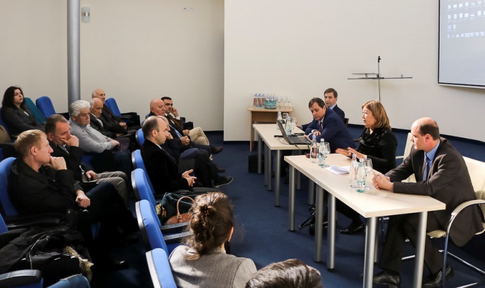 EAPO delegation in a working meeting with Sakpatenti, City of Mtskheta, Georgia, 31 October – 2 November 2017