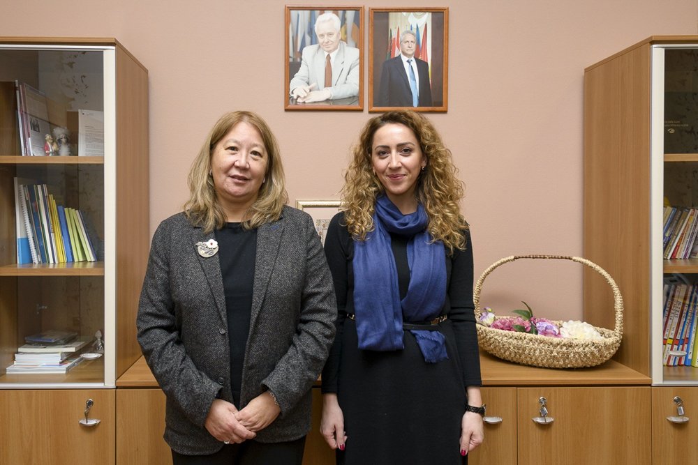 Working visit by Ms E. Mece, November 28, 2018, EAPO headquarters