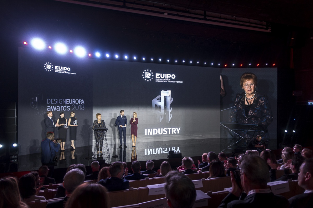 Award ceremony for the winners of the DesignEuropa Awards, November 27, 2018, Warsaw