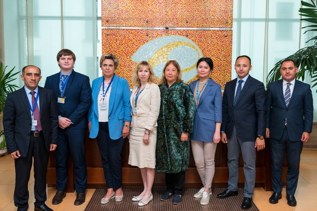Участники подготовительного комитета, 23 июля 2019 г., штаб-квартира ЕАПО