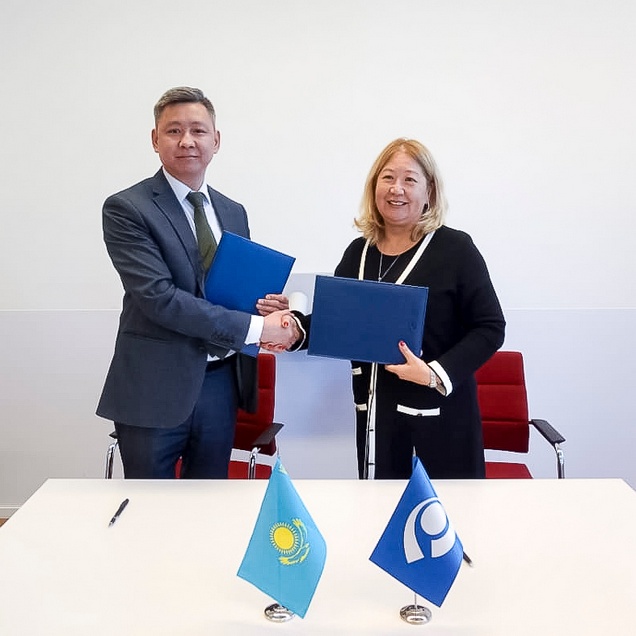 Signing the Agreement, Geneva, April 30, 2019