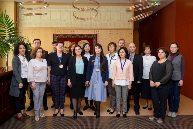 Участники первого цикла стажировки экспертов, 20 – 24 мая 2019 г., штаб-квартира ЕАПО