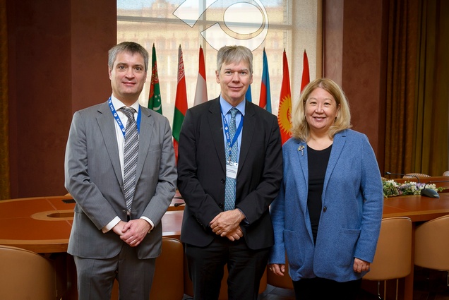 Visit of WIPO delegation, EAPO headquarters, October 17-18, 2019