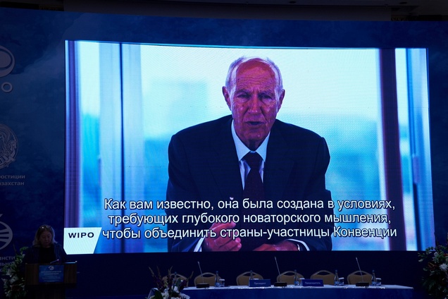 Video message of Francis Gurry, Nur-Sultan, September 9, 2019