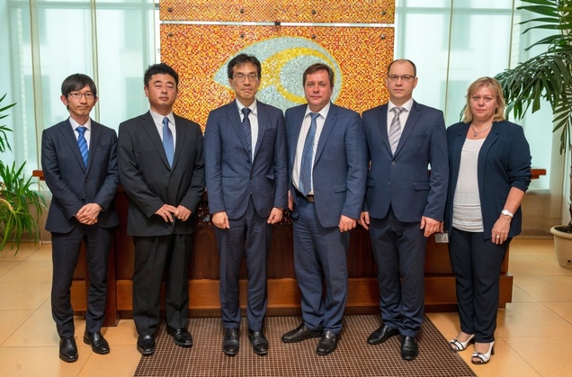 Visit of Mitsubishi Electric Corporation, EAPO headquarters, July 25, 2019