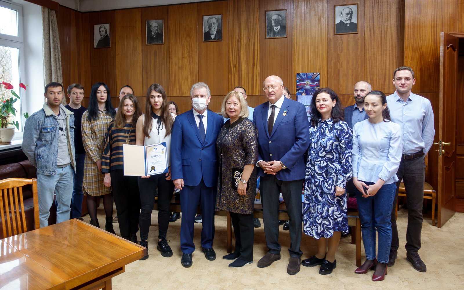 Awarding of V.I. Blinnikov Gold Medal, Moscow, October 15 and 16, 2020