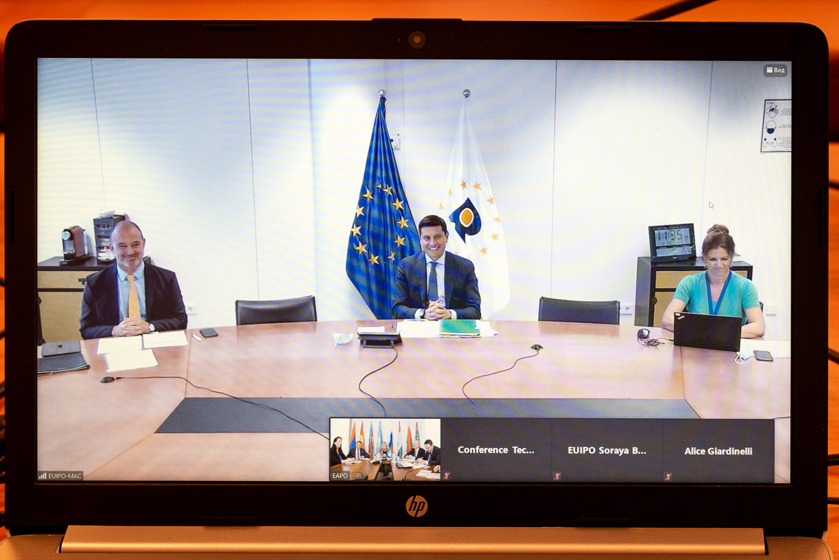 Meeting of the heads of EAPO and EUIPO, videoconference, October 2, 2020