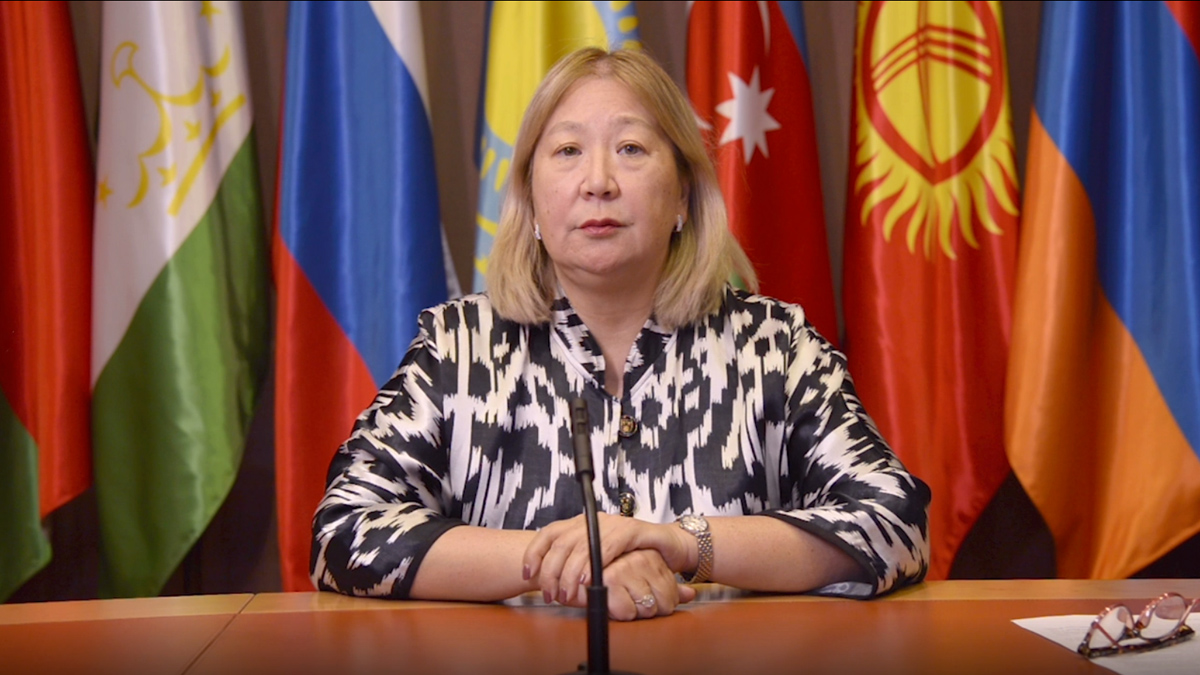 Greeting statement of EAPO President, video message, December 8, 2020